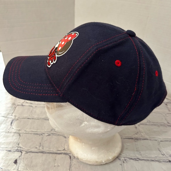 DISNEY 100% COTTON GLOBALL SUN MINNIE MOUSE WOMENS ADJUSTABLE CAP O/S - Picture 4 of 8